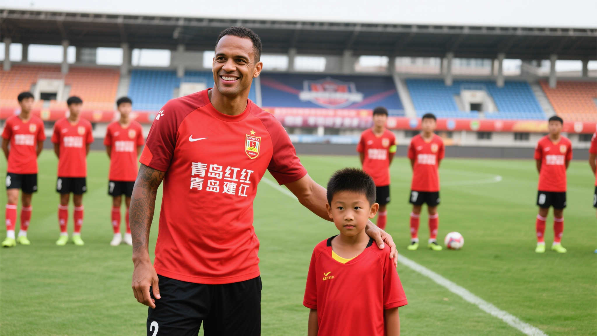 里瓦尔多：中超与中甲水平接近，探访效力青岛红狮的儿子
