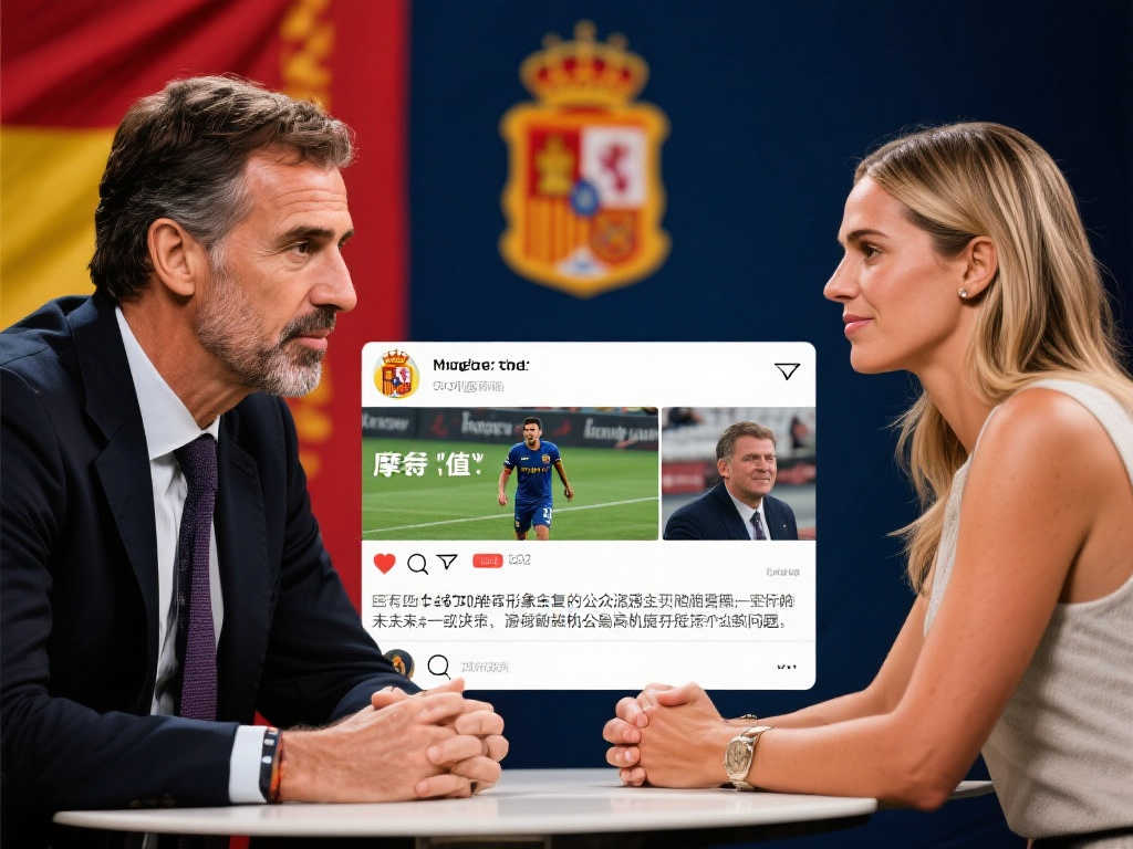 六台爆料：西足协主席卢比亚莱斯接受摩根专访身价超10万欧元